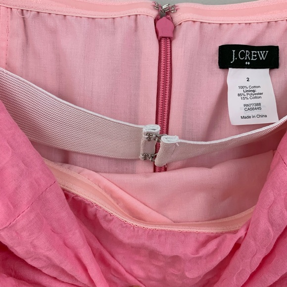 J. Crew Factory Lorelei Deco dot strapless dress - Picture 6 of 6